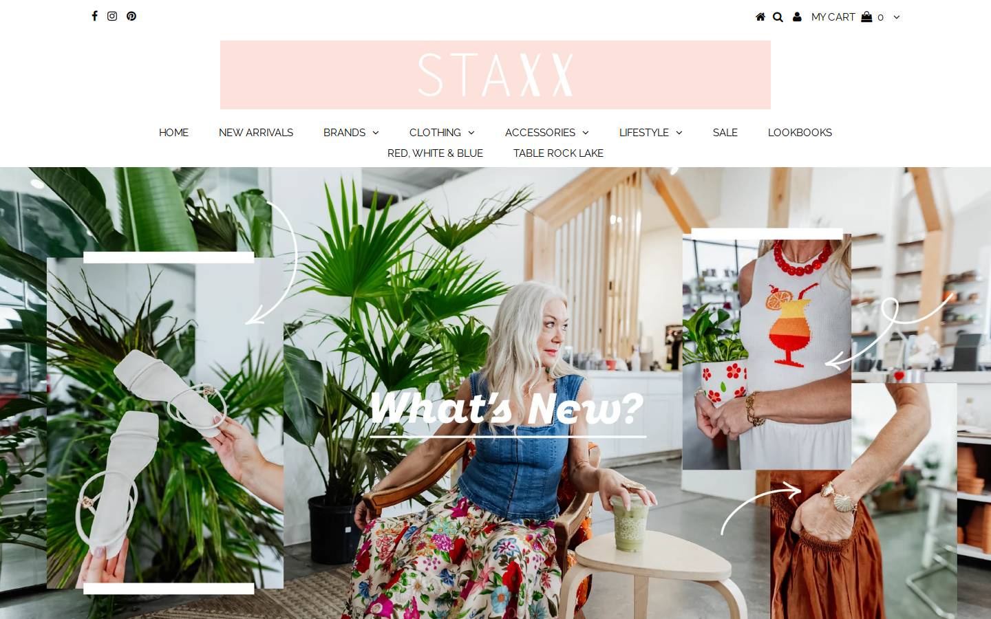 shopstaxx.com homepage screenshot