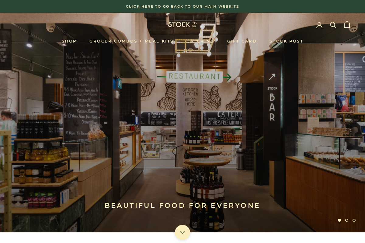 STOCK T.C homepage screenshot