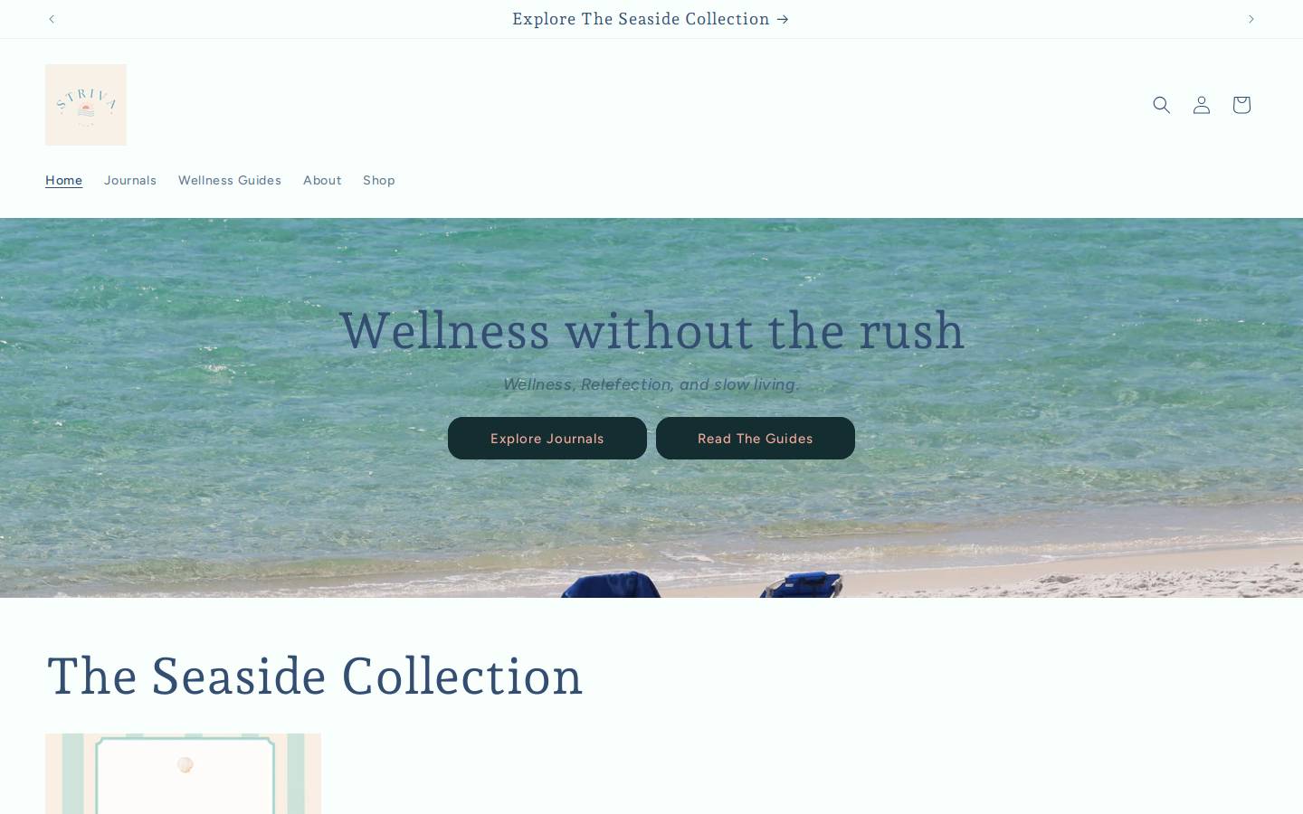 shopstrivaclub.com homepage screenshot