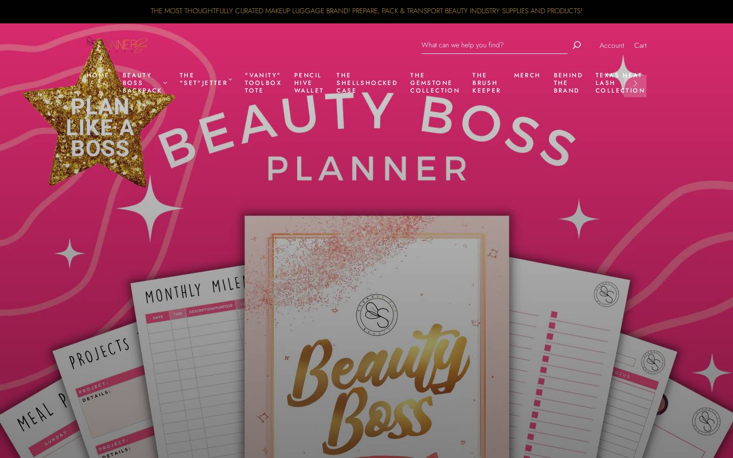 shopstunnerbee.com homepage screenshot