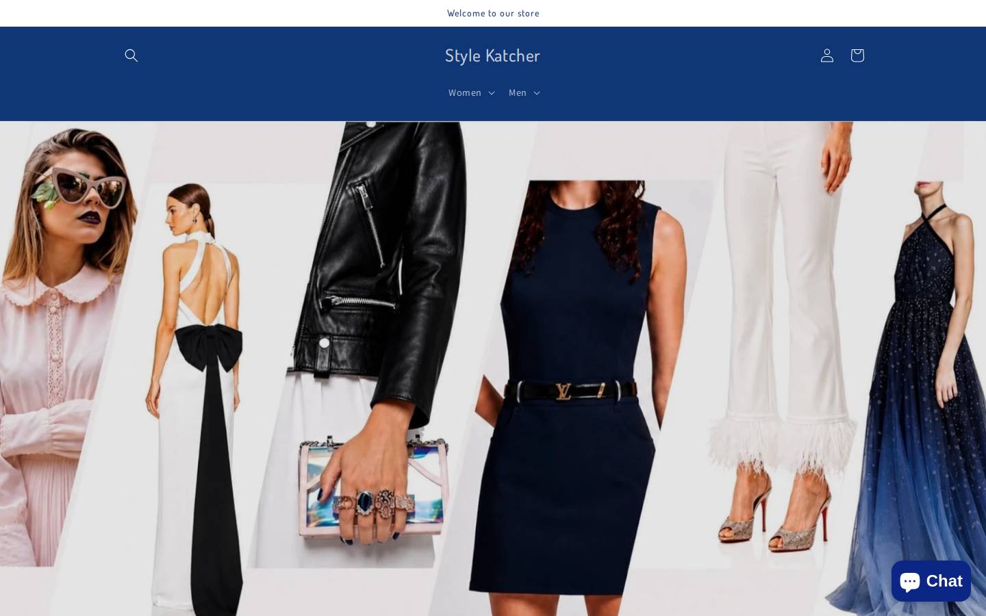 shopstylekatcher.com homepage screenshot