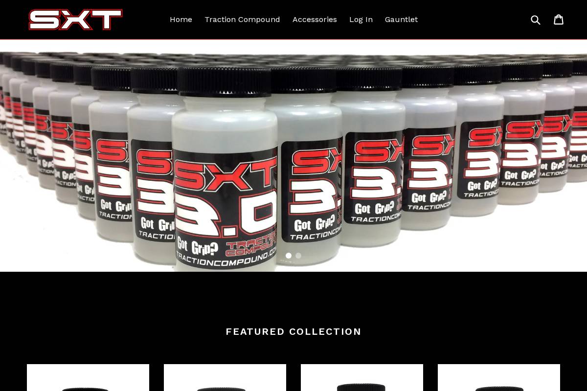 shopsxt.com homepage screenshot