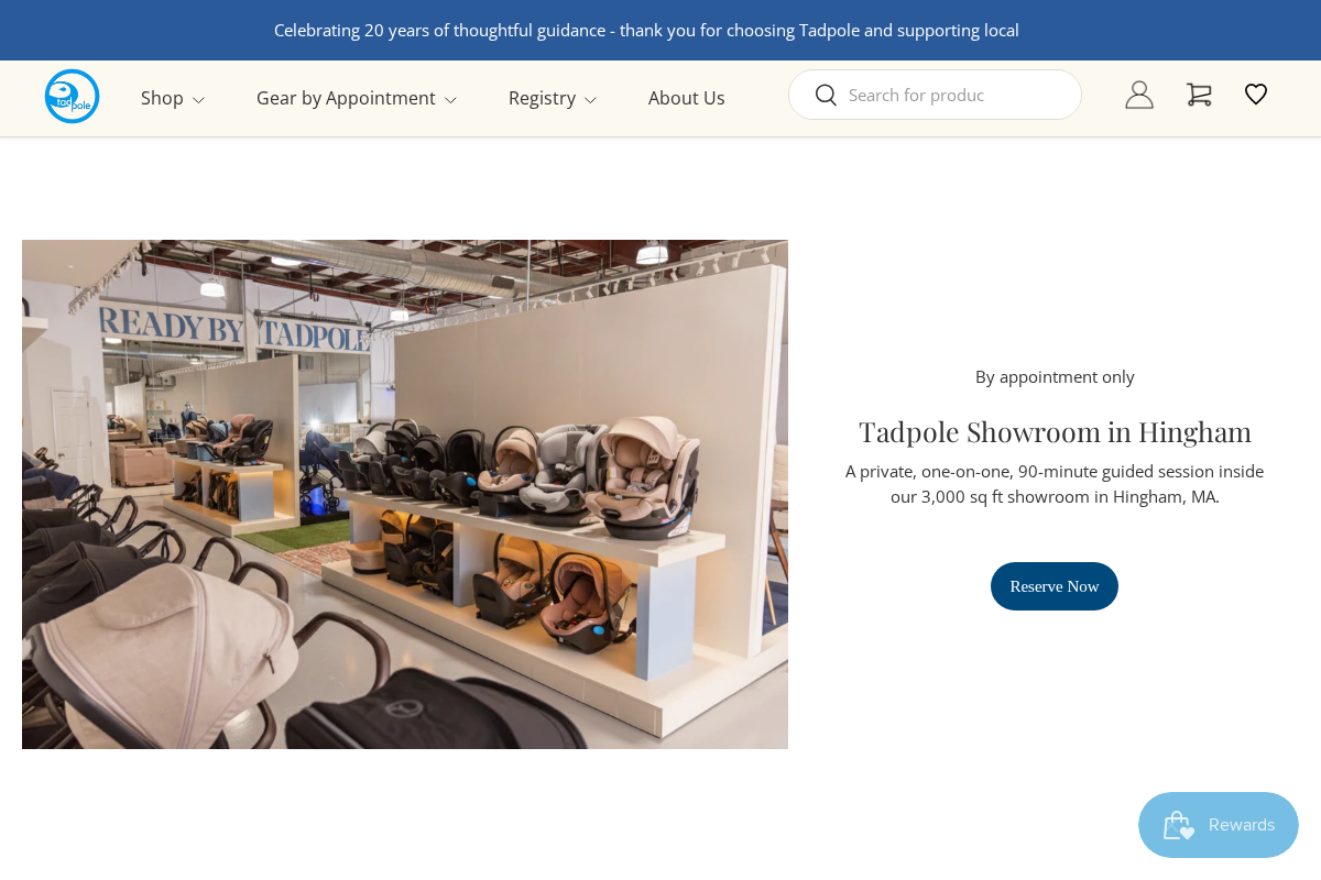 shoptadpole.com homepage screenshot