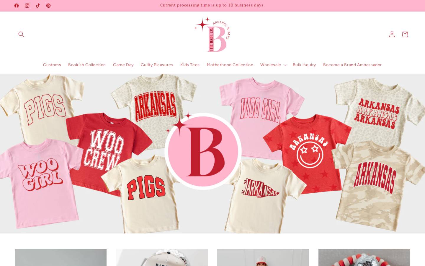 shopthebabeco.com homepage screenshot