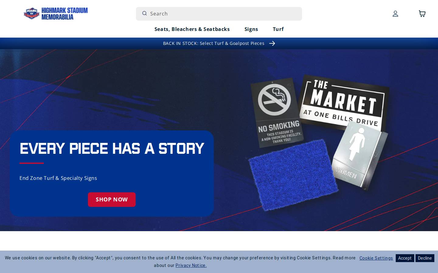 shopthebills.com homepage screenshot