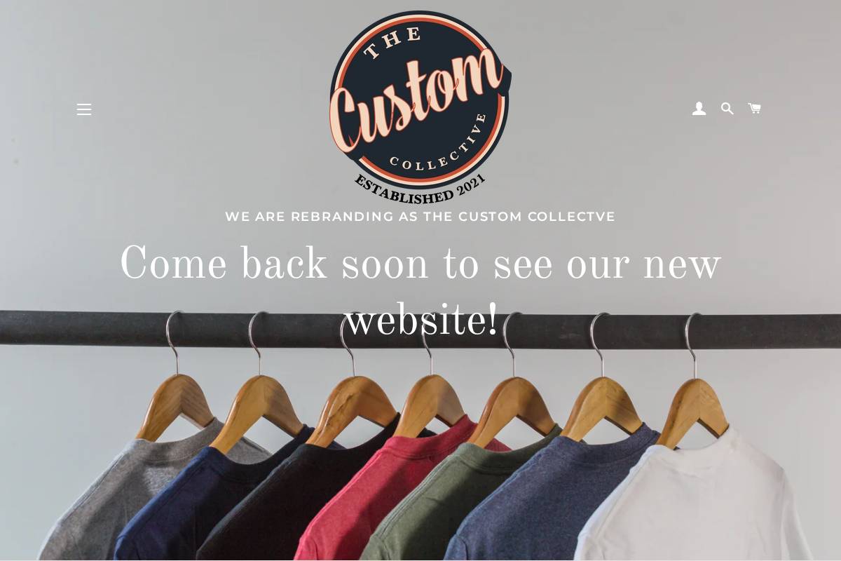 shoptheclothingcollective.com homepage screenshot