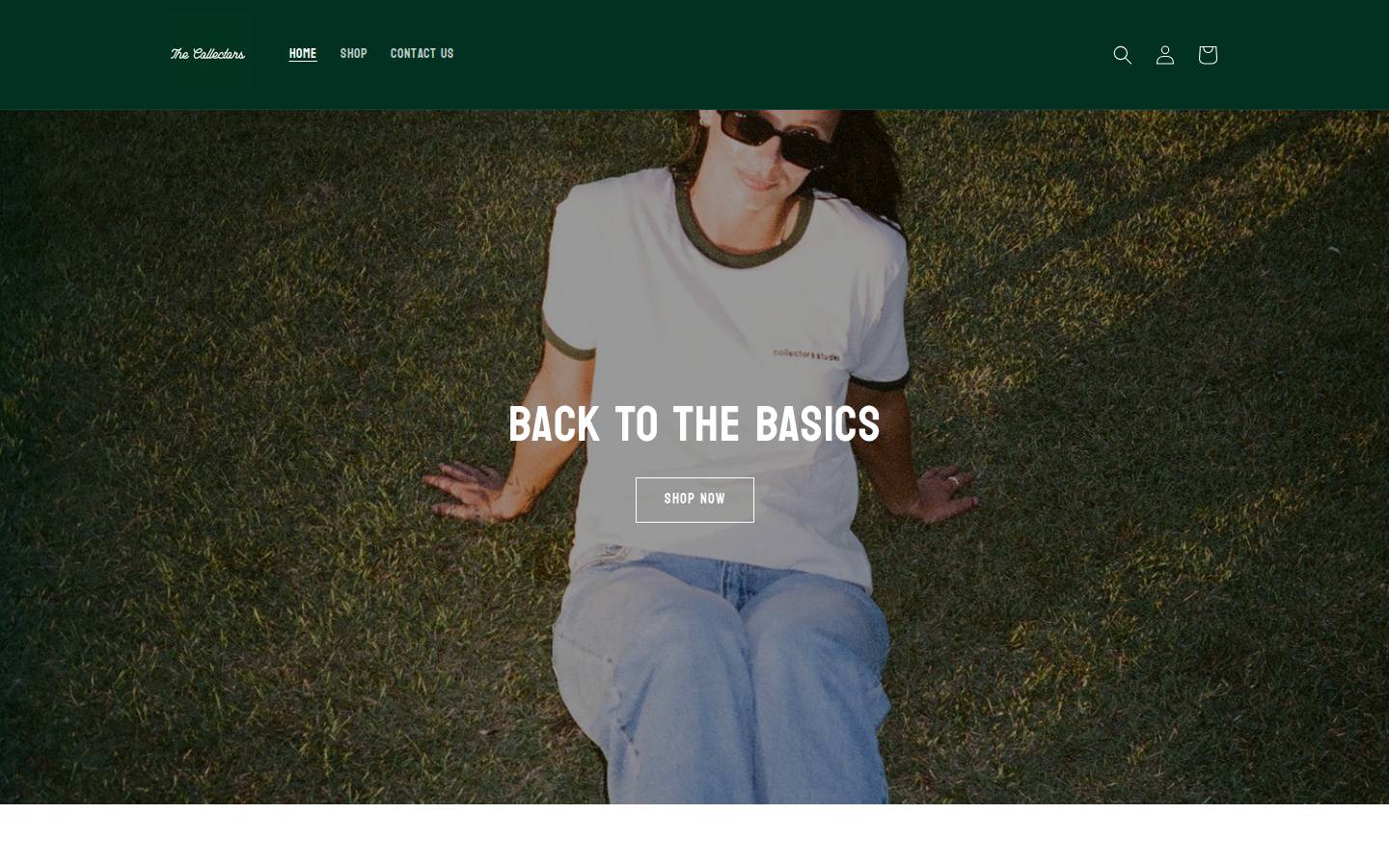 shopthecollectors.com homepage screenshot