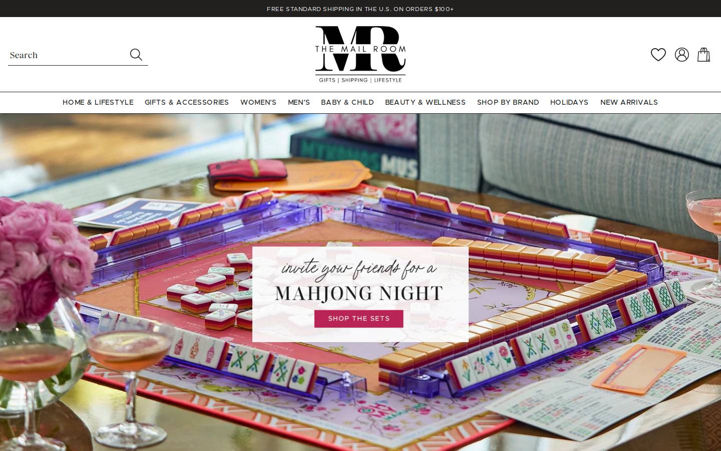 shopthemailroom.com homepage screenshot