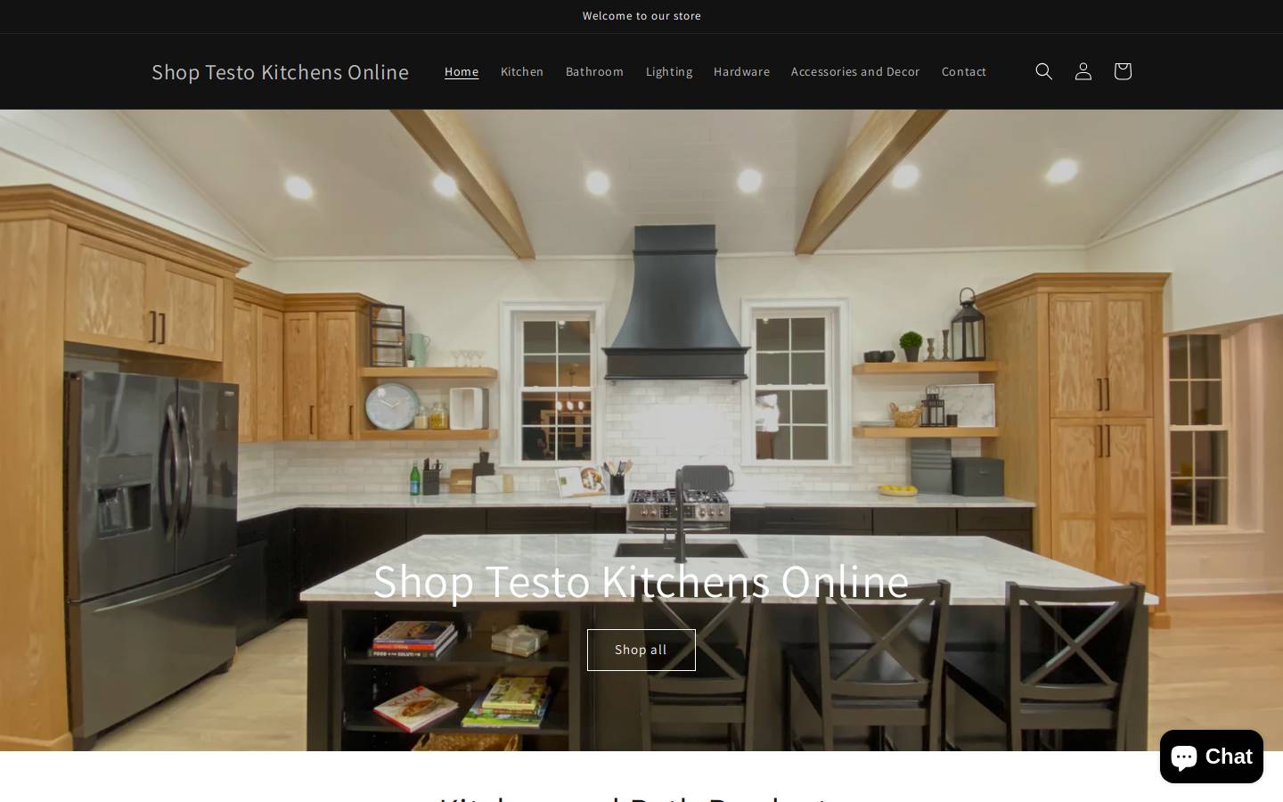 shoptkonline.com homepage screenshot