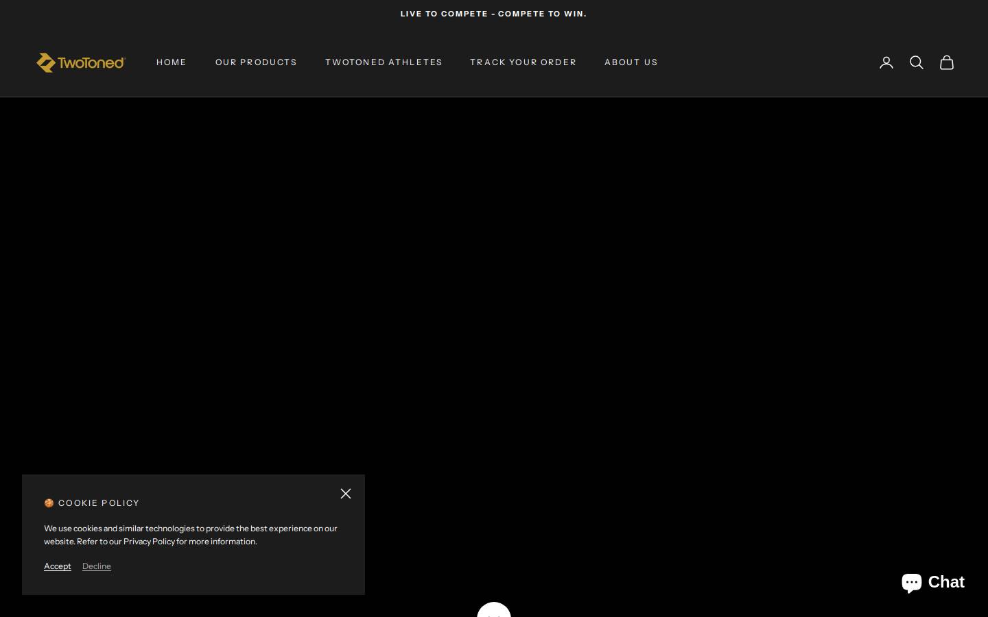 shoptwotoned.com homepage screenshot