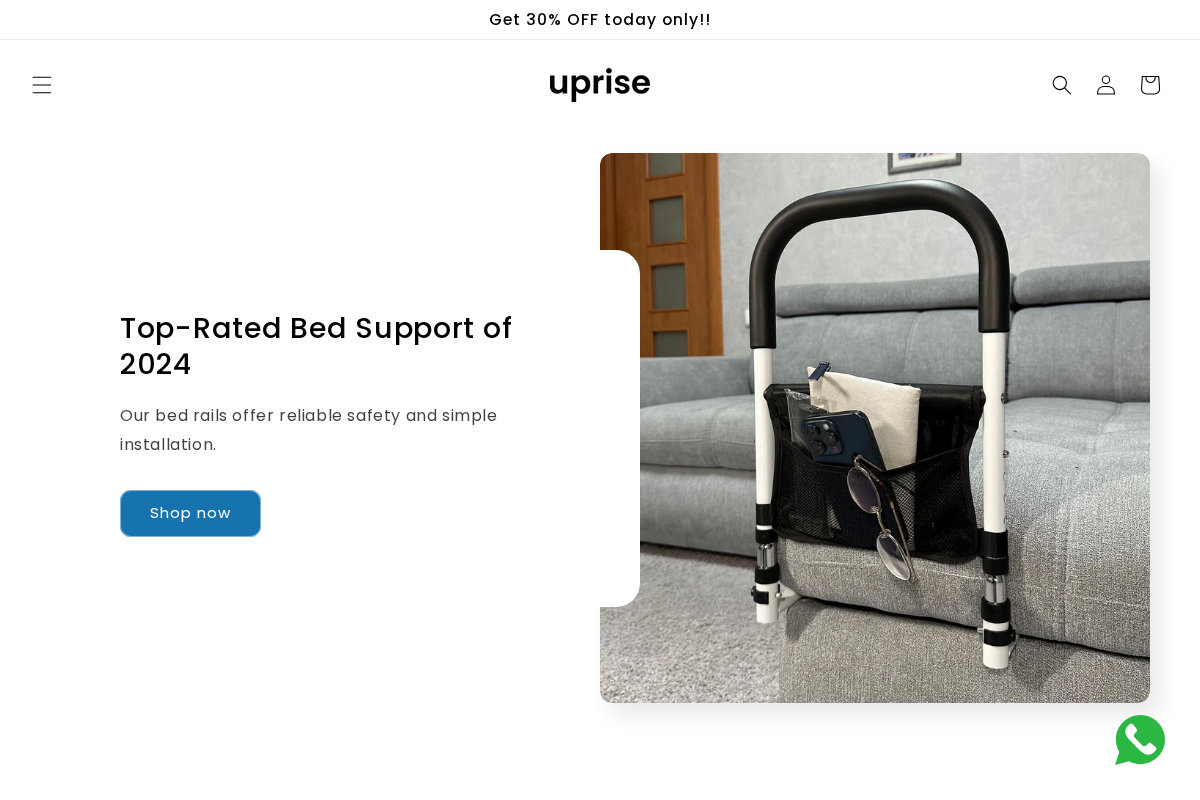 shopuprise.com homepage screenshot