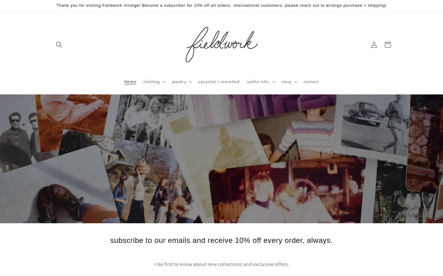 shopwemcgee.com homepage screenshot