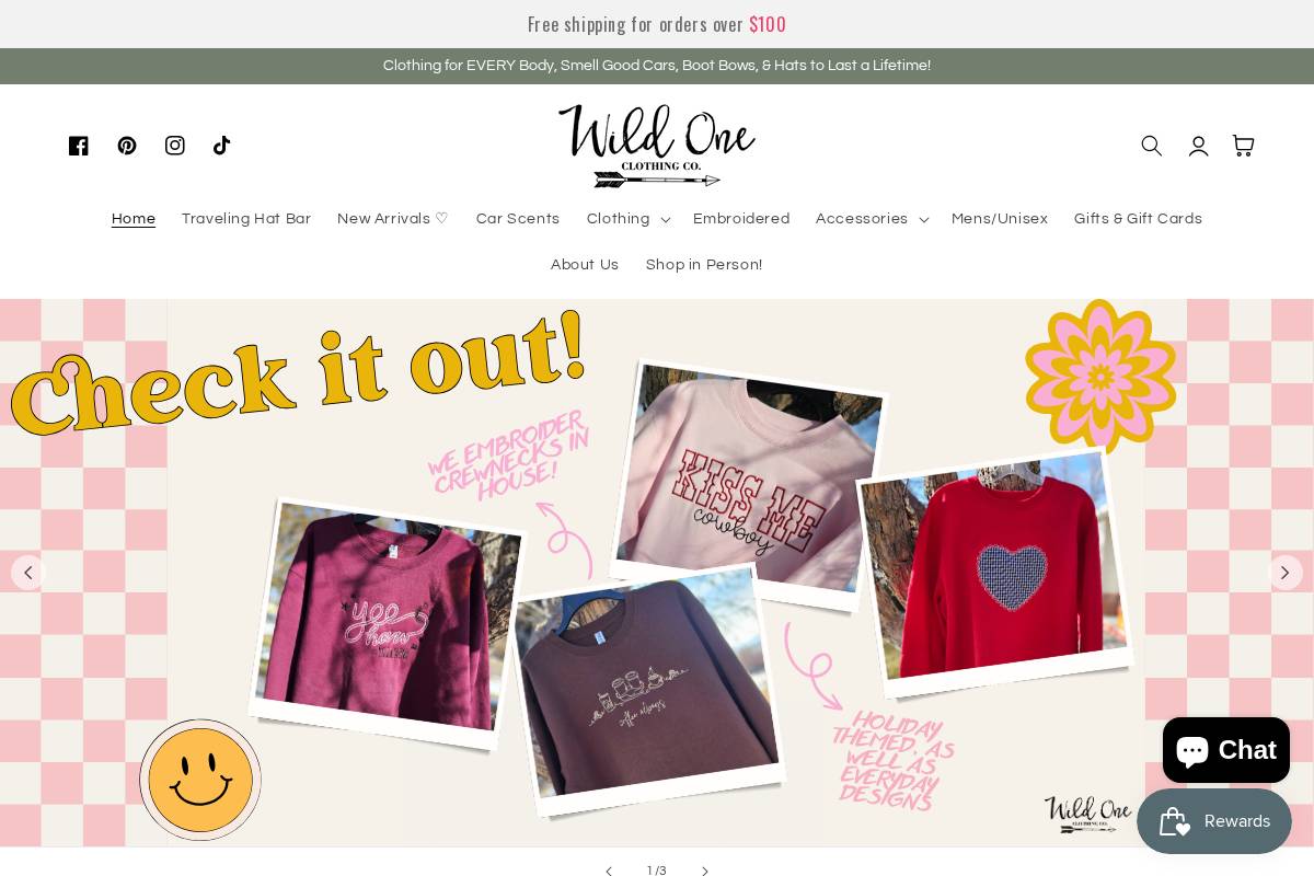 shopwocc.com homepage screenshot