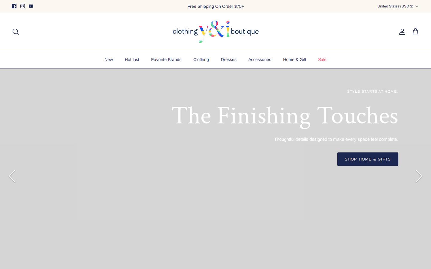 shopyandi.com homepage screenshot