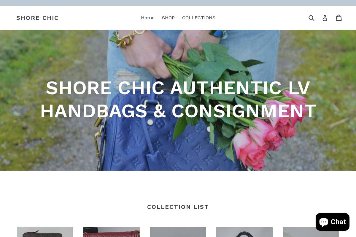 shorechiclv.net homepage screenshot