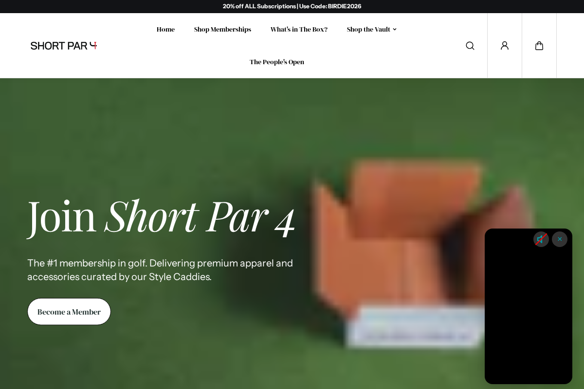 Short Par 4 homepage screenshot