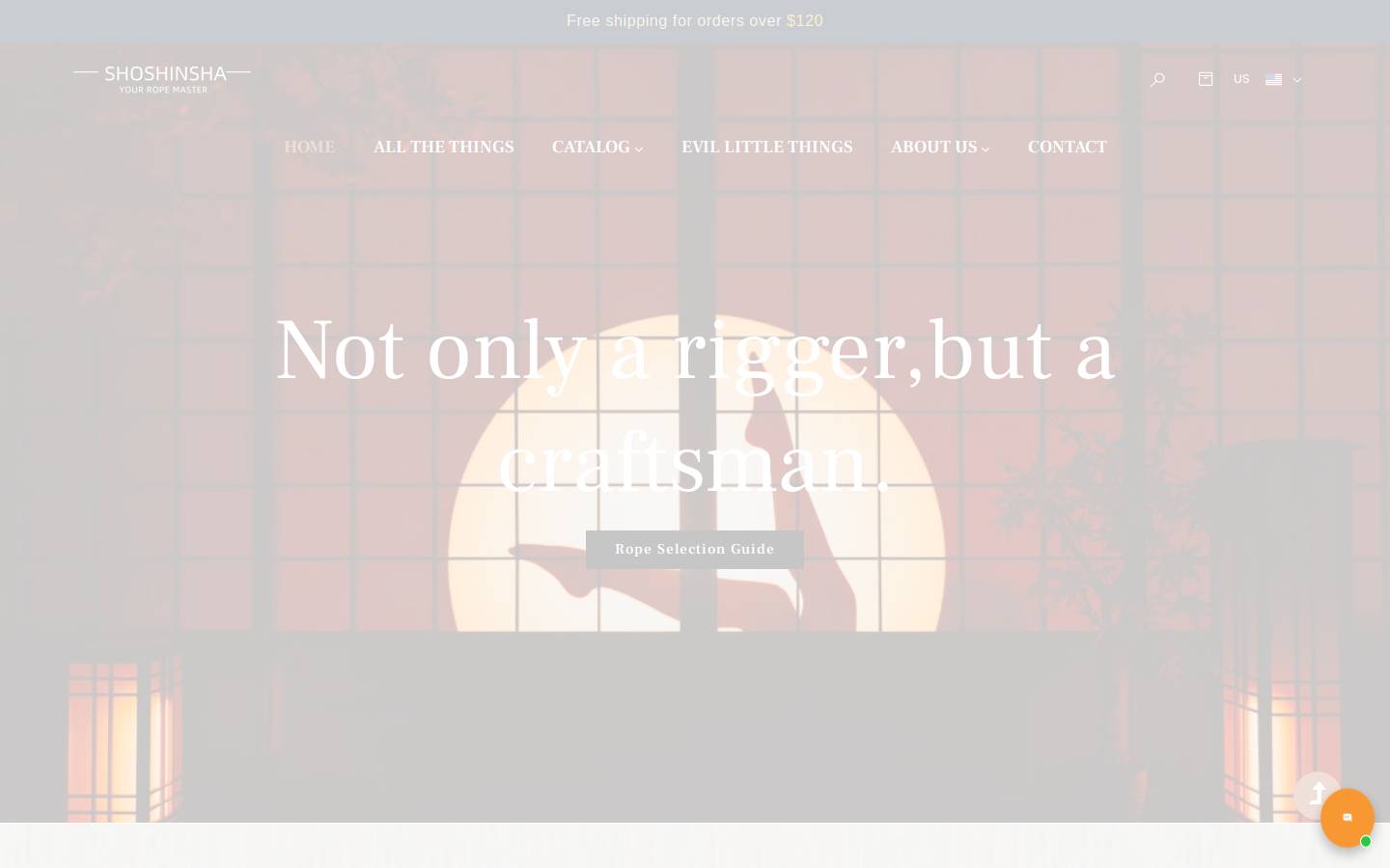 shoshinsha-store.com homepage screenshot
