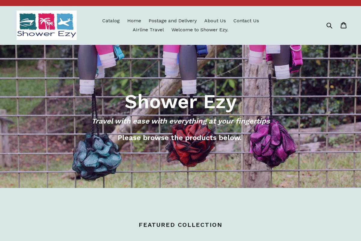 showerezy.com.au homepage screenshot