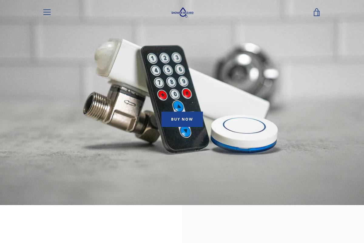 showersavingtimer.com homepage screenshot