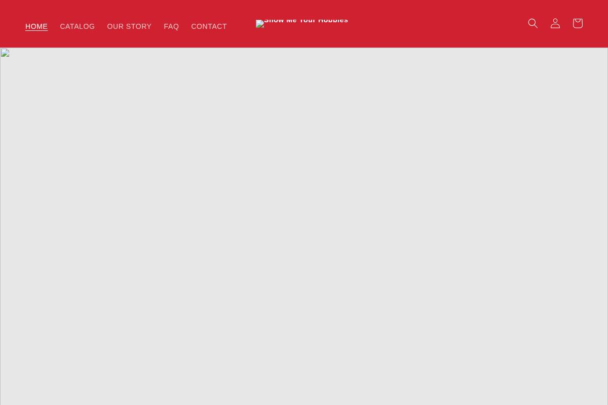 showmeyourhobbies.com homepage screenshot