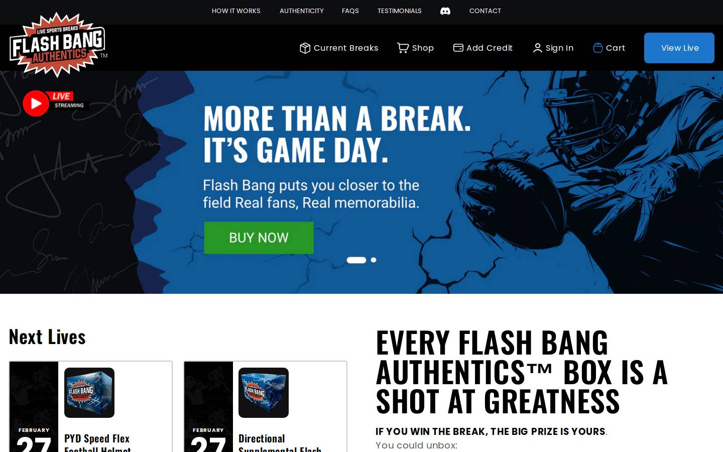 showtimeshopping.com homepage screenshot