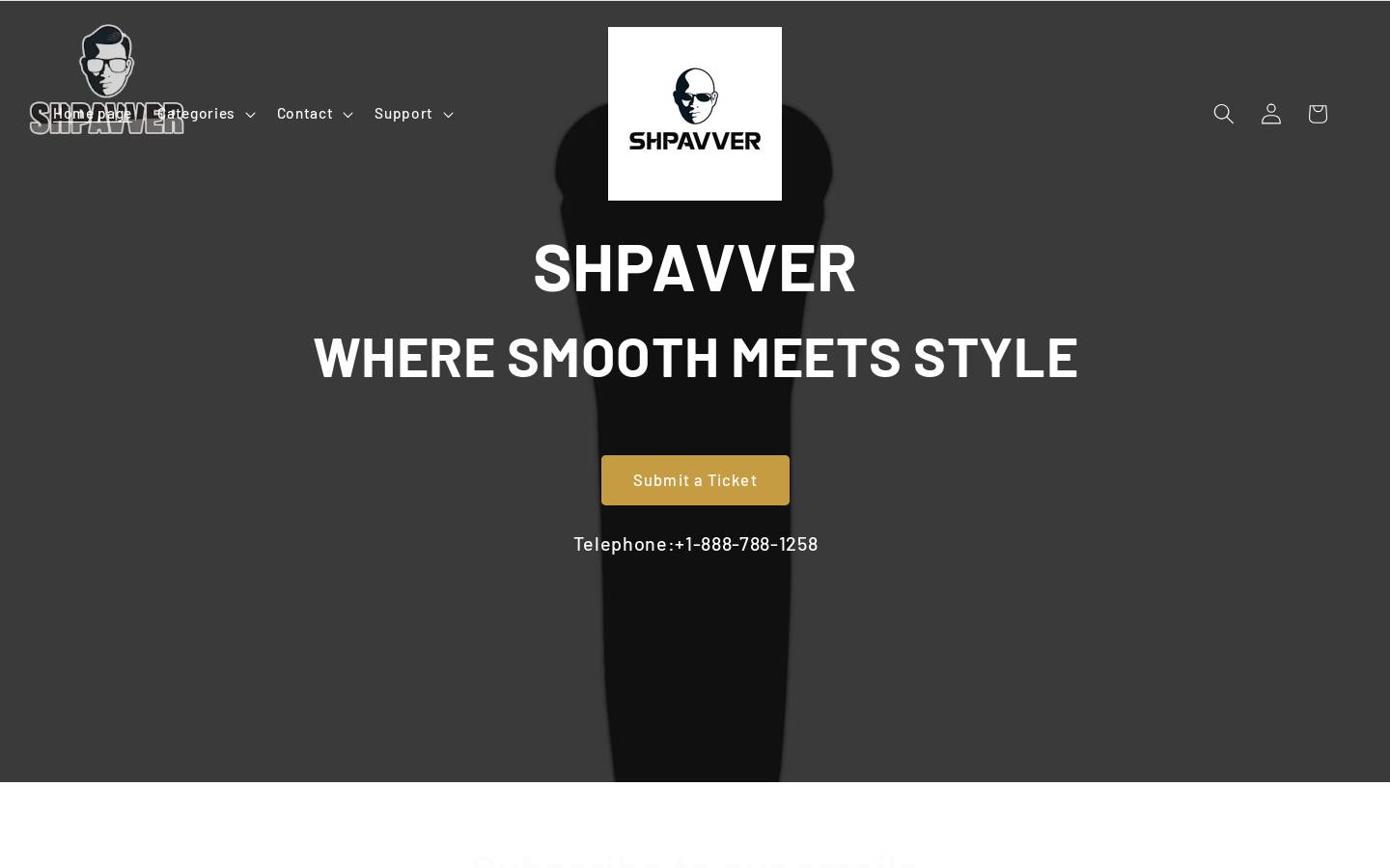 shpavver.site homepage screenshot