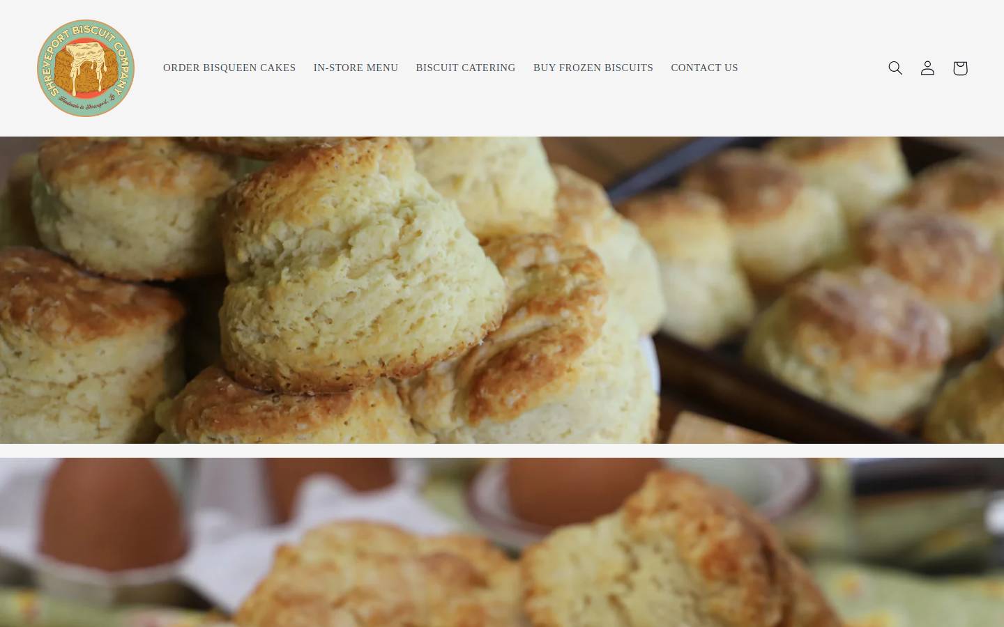 shreveportcottagehomestead.com homepage screenshot