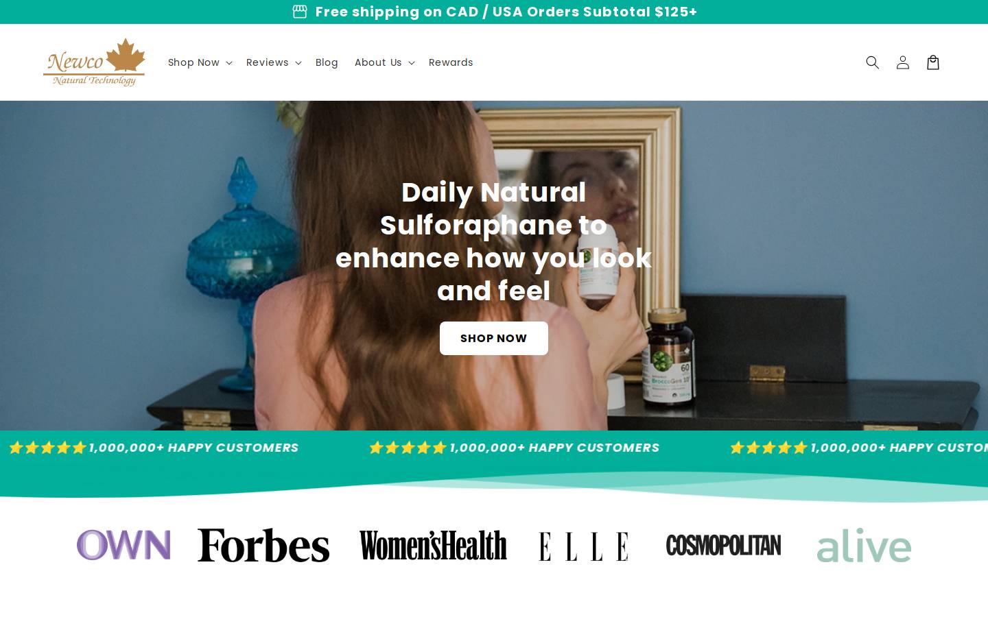 shroommed.ca homepage screenshot