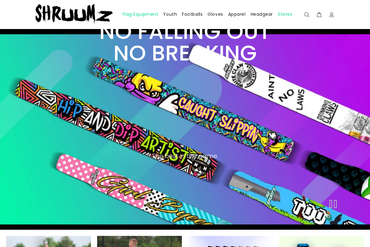 shruumz.com homepage screenshot