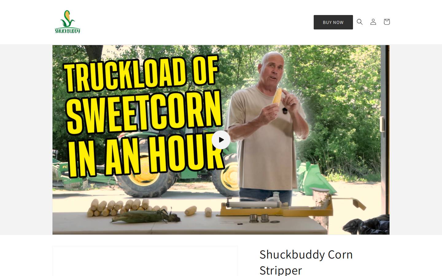 shuckbuddy.net homepage screenshot