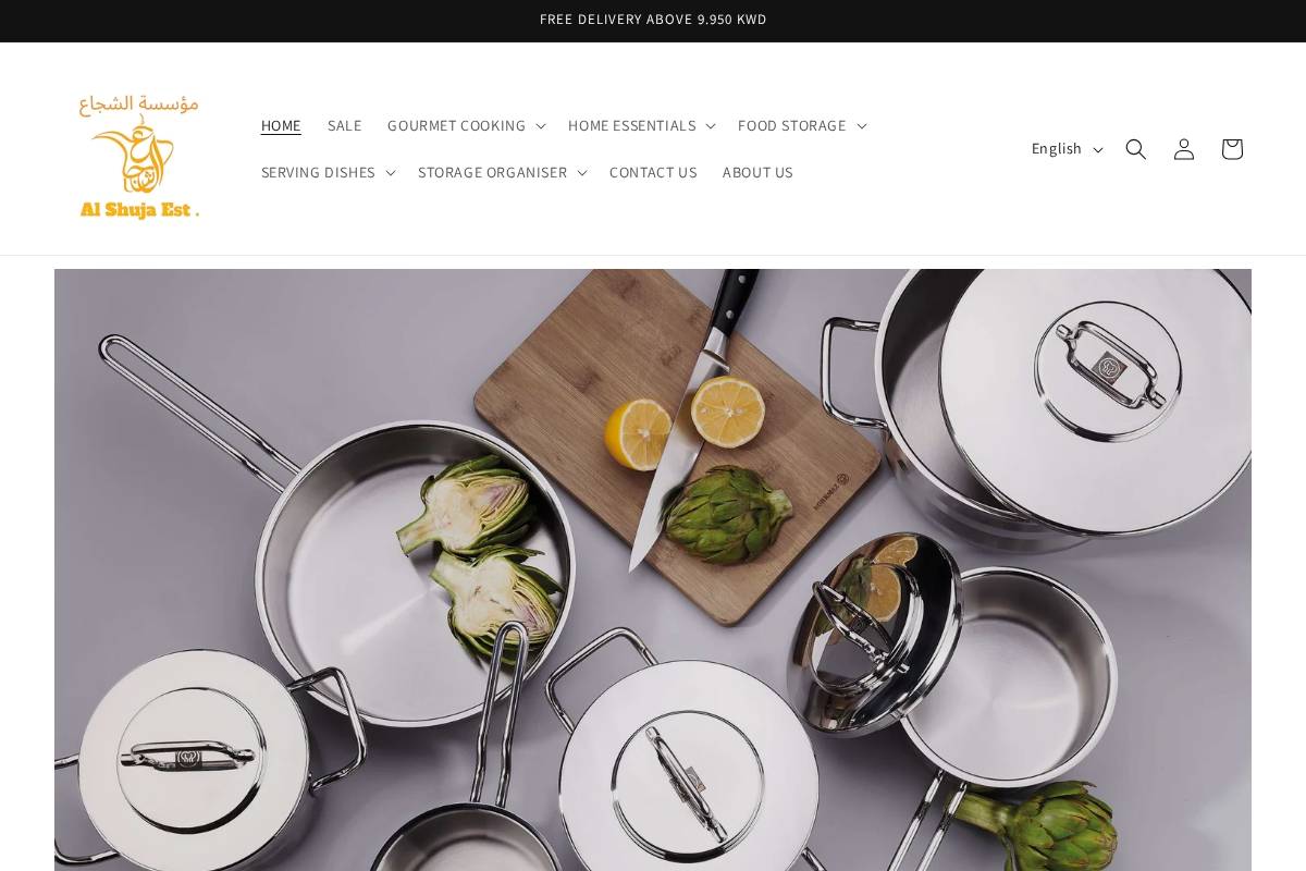 shujakw.com homepage screenshot