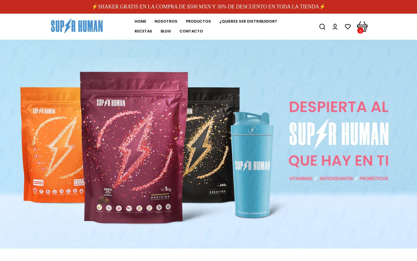shuman.com.mx homepage screenshot