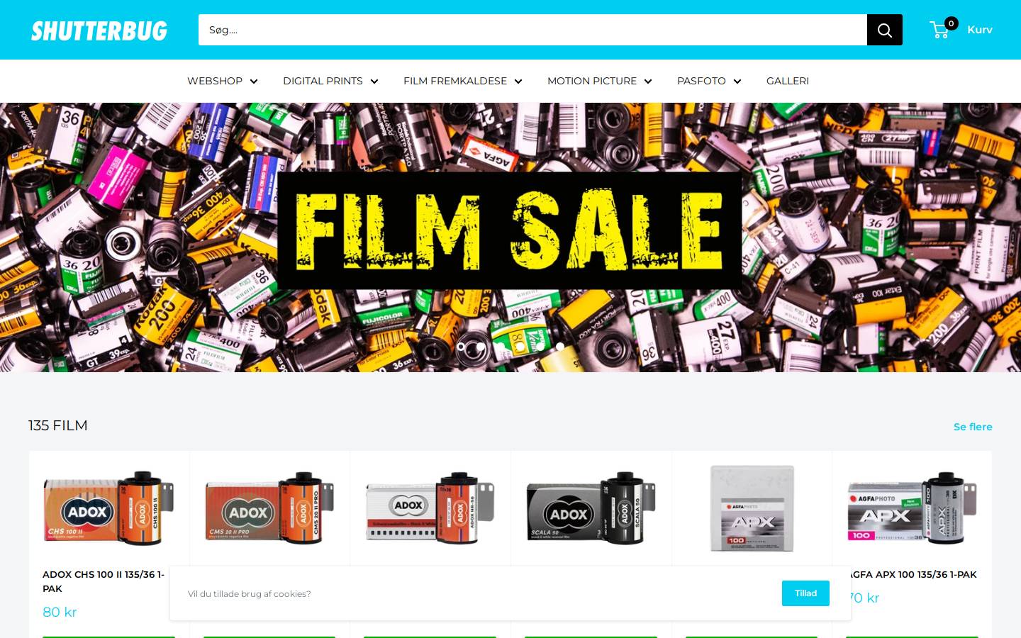 Shutterbugcph homepage screenshot