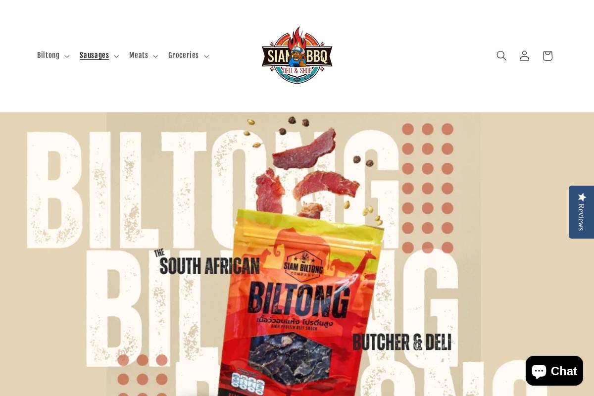 Siambbqcompany homepage screenshot