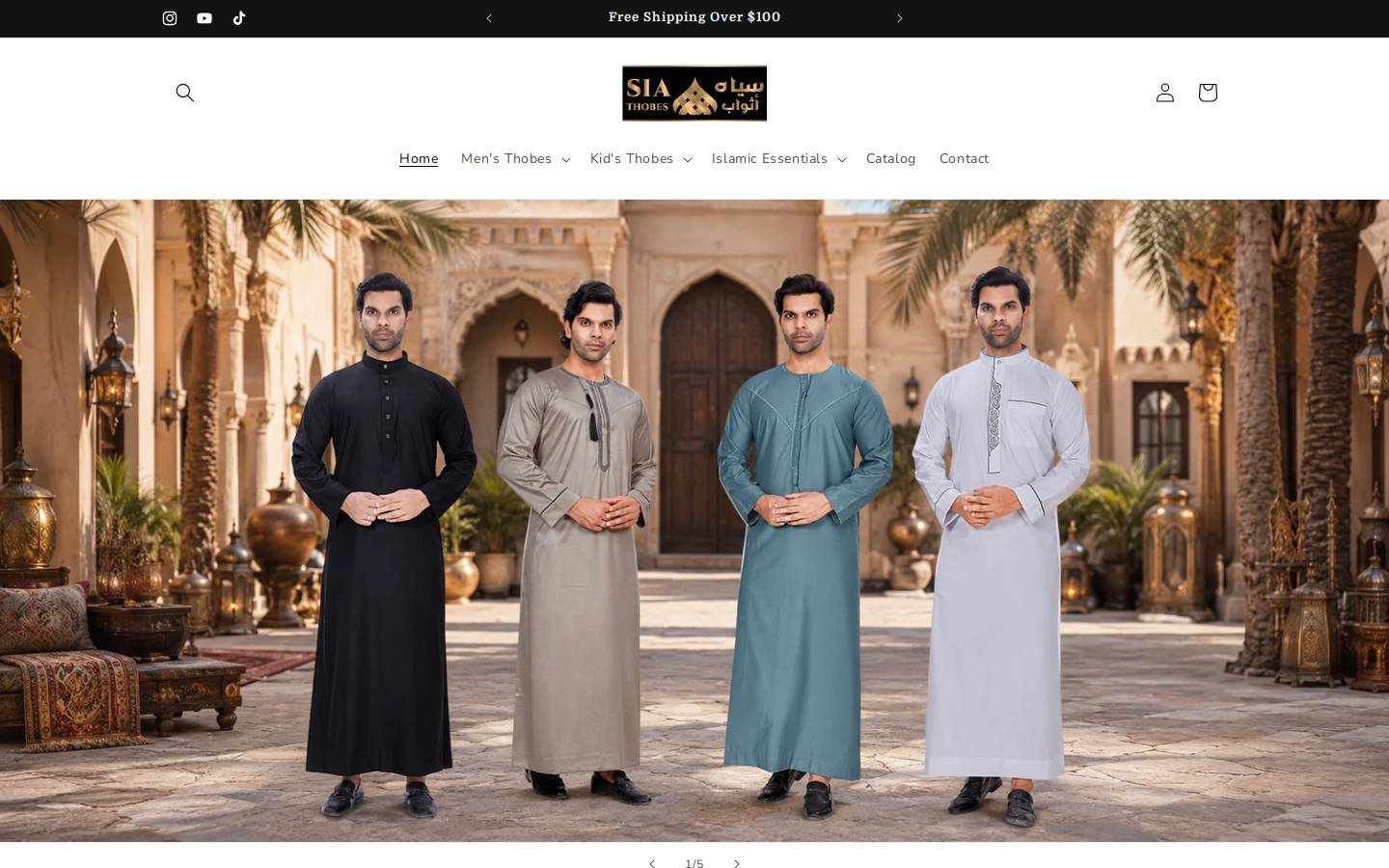 siathobes.com homepage screenshot