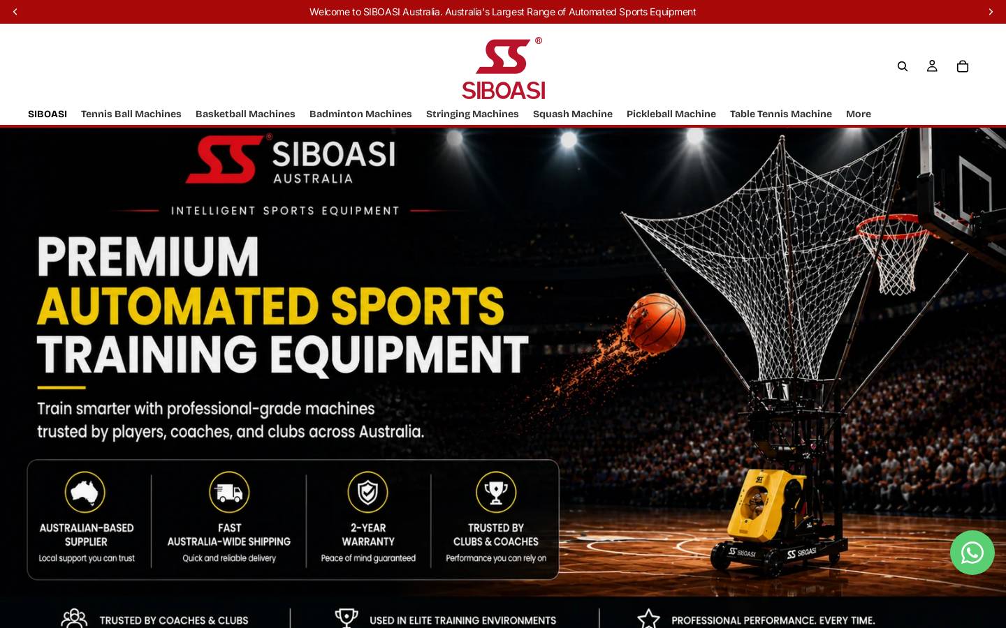 siboasi.com.au homepage screenshot