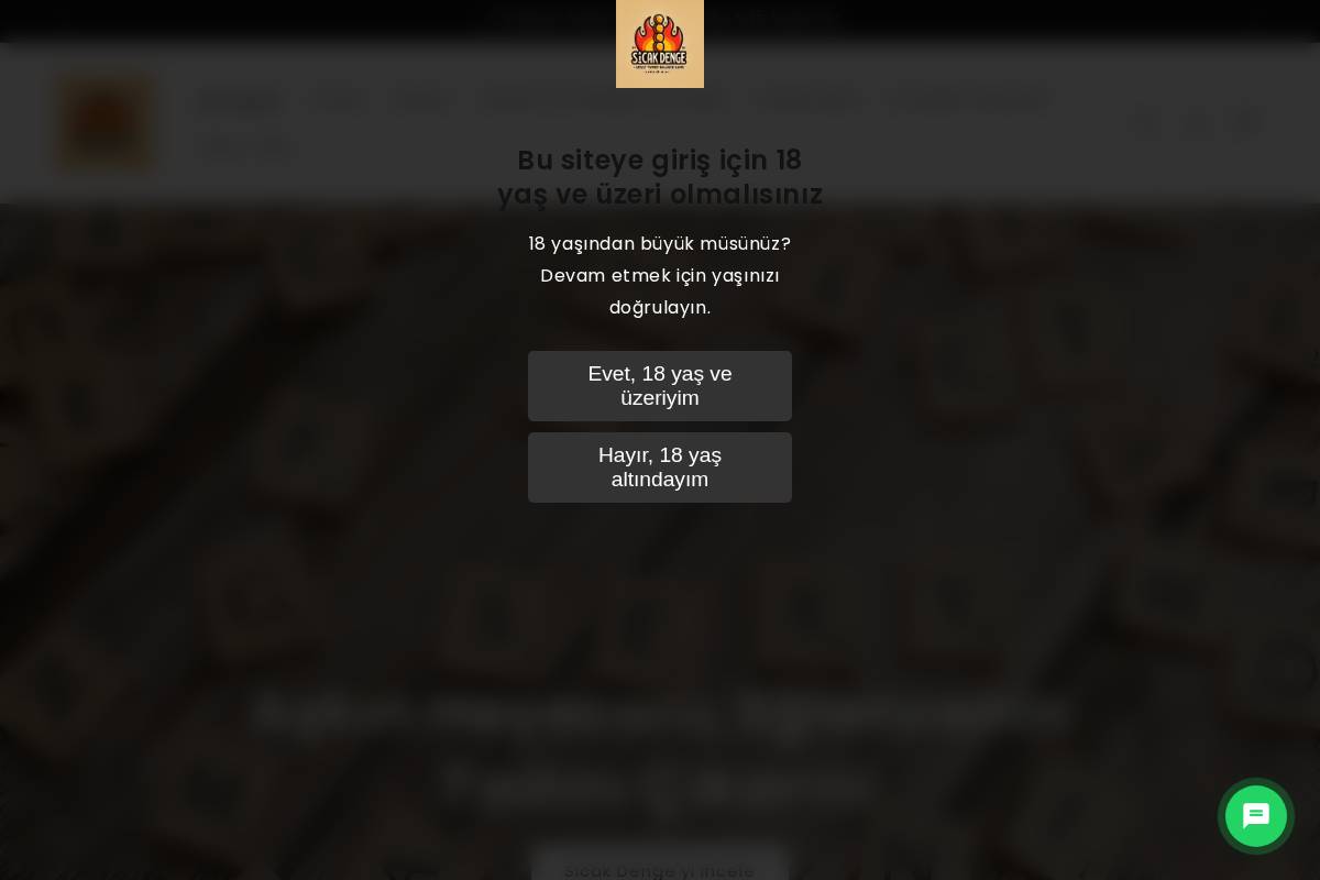 sicakdenge.com homepage screenshot