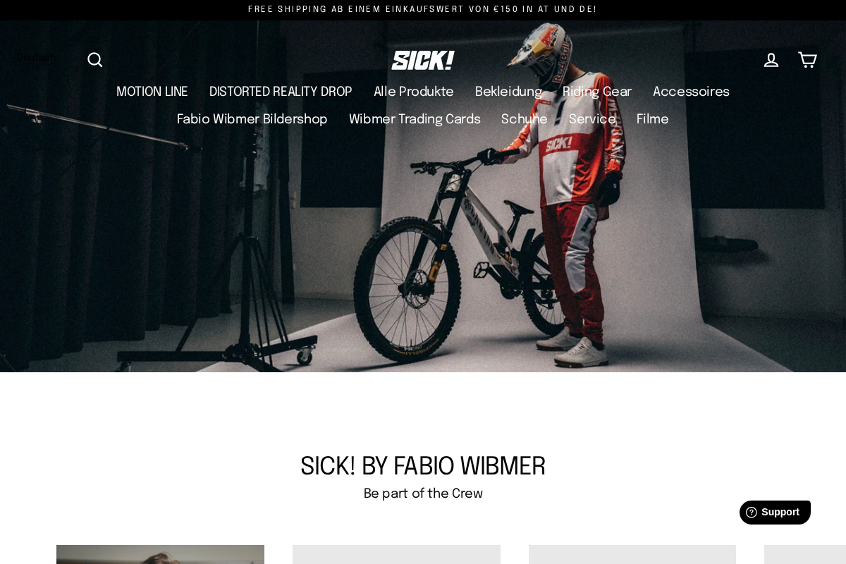 Sick Series homepage screenshot