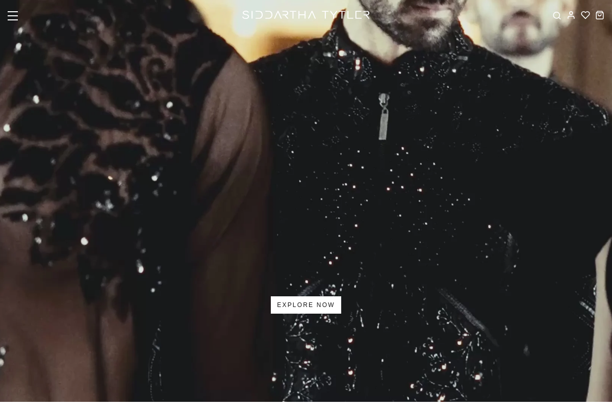 siddarthatytler.com homepage screenshot