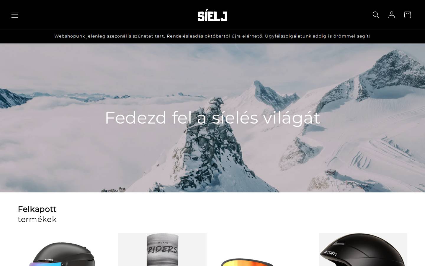 sielj.hu homepage screenshot