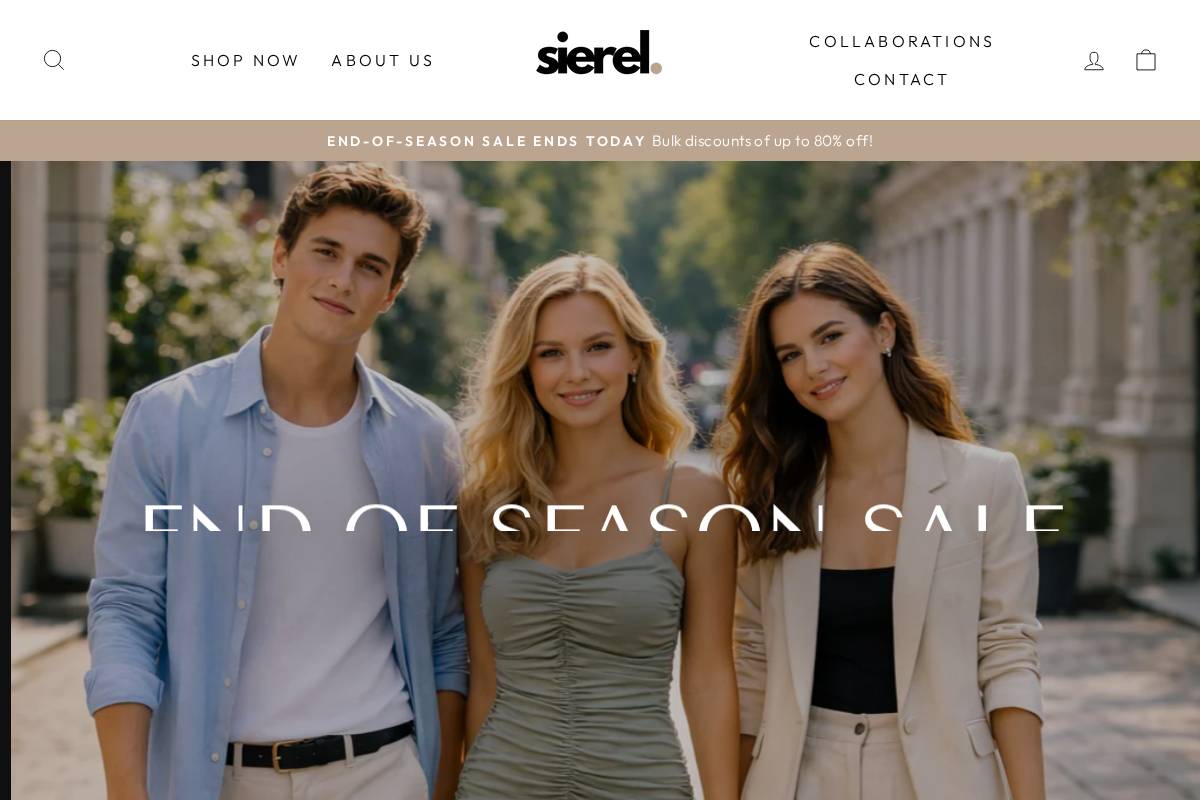 sierel.co.uk homepage screenshot
