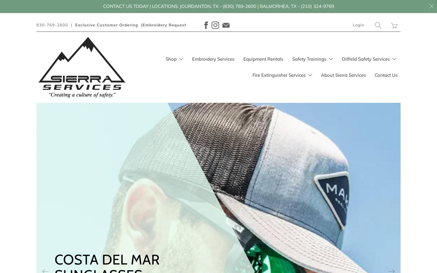 Sierra Trading Post homepage screenshot