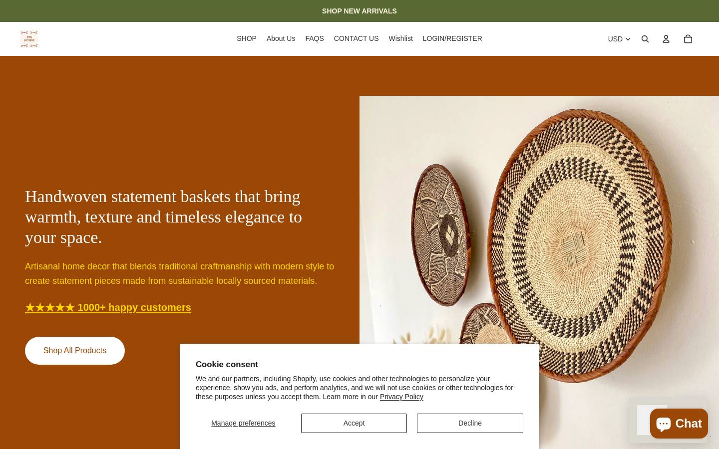 sifadesigns.com homepage screenshot