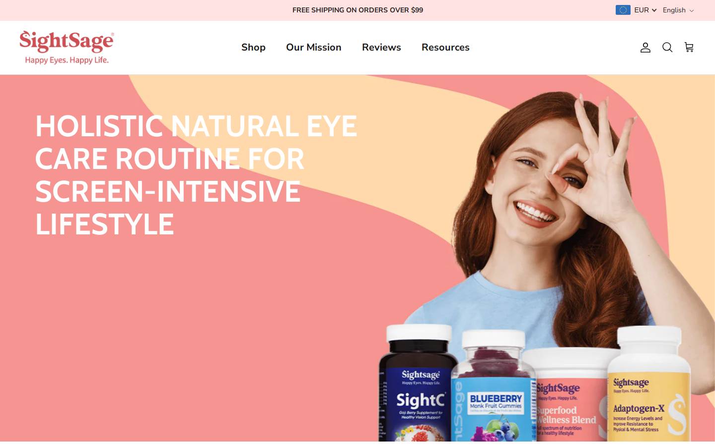 sightsage.com homepage screenshot