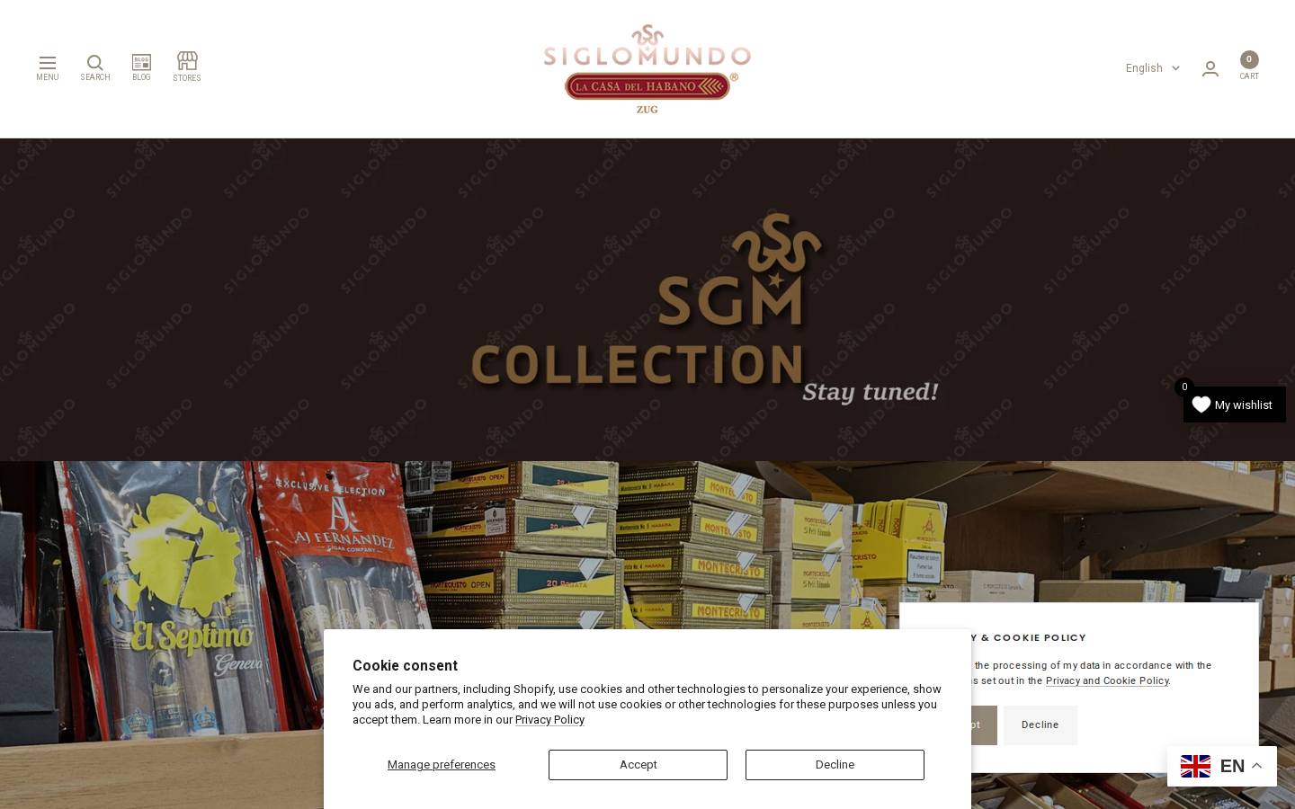 Siglomundo homepage screenshot