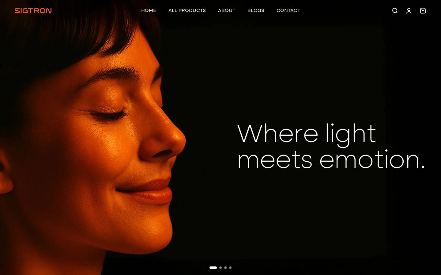 sigtron.in homepage screenshot