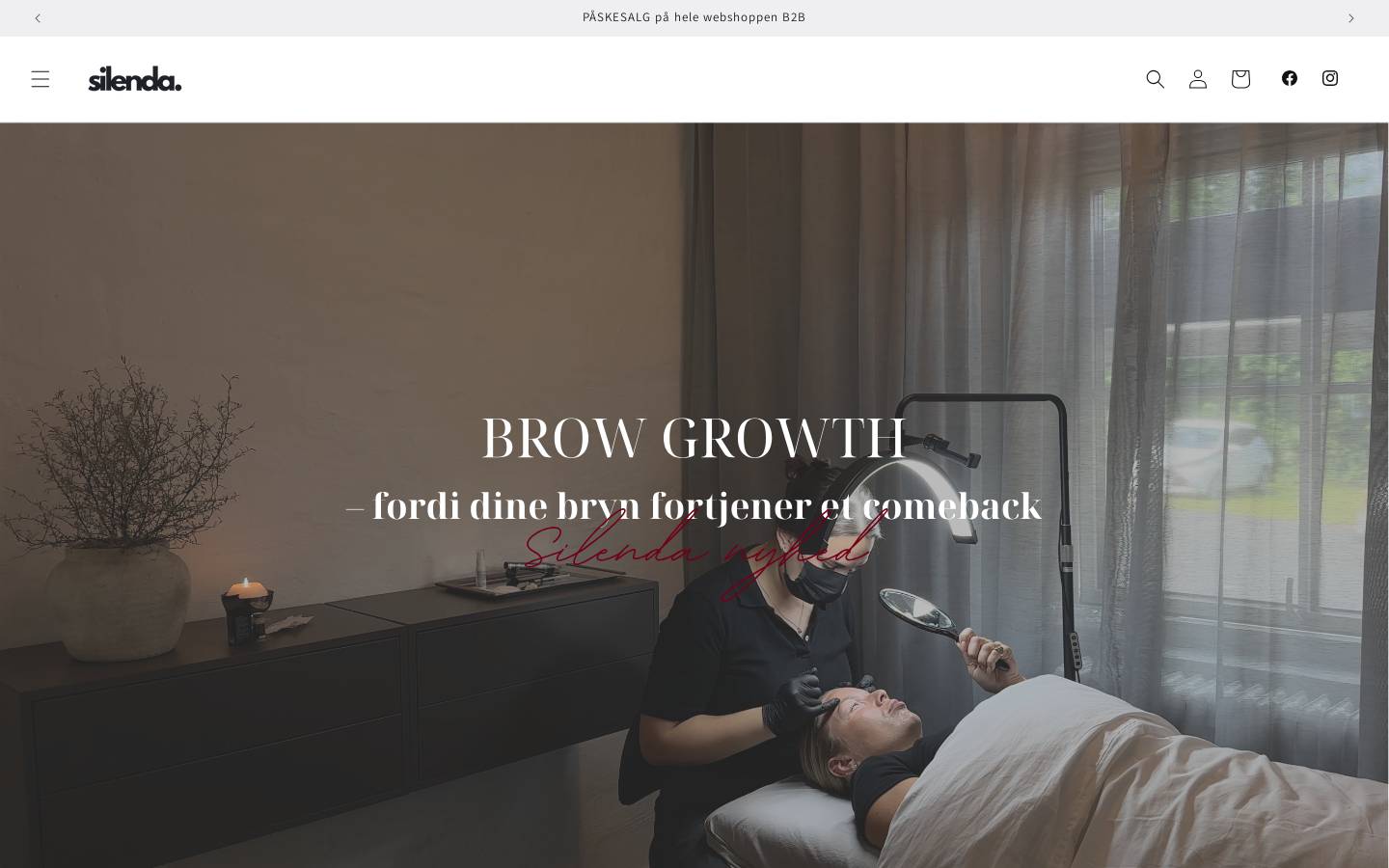 SILENDA COMPANY homepage screenshot