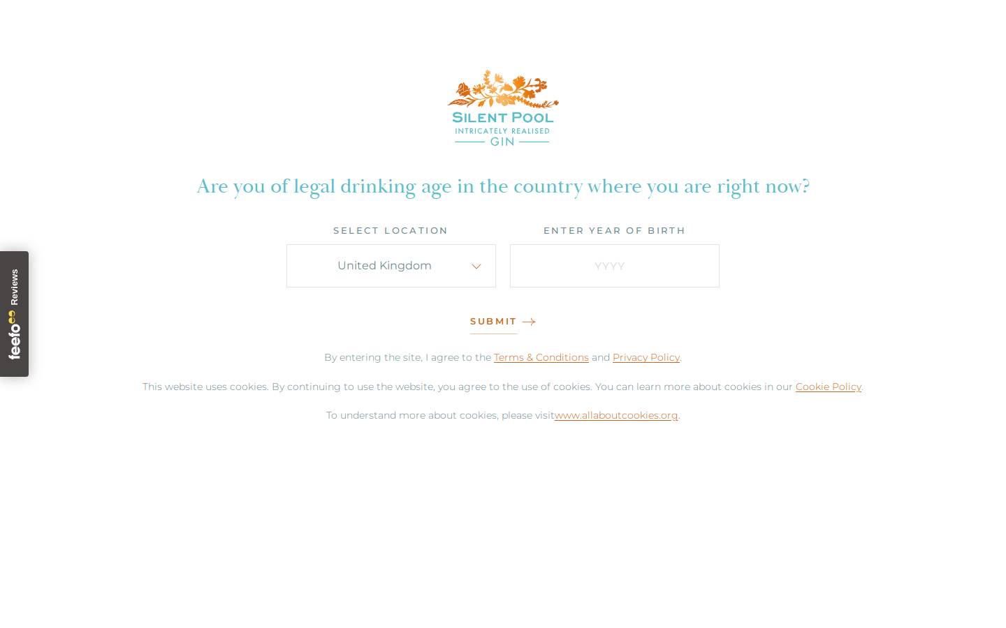 silentpooldistillers.com homepage screenshot