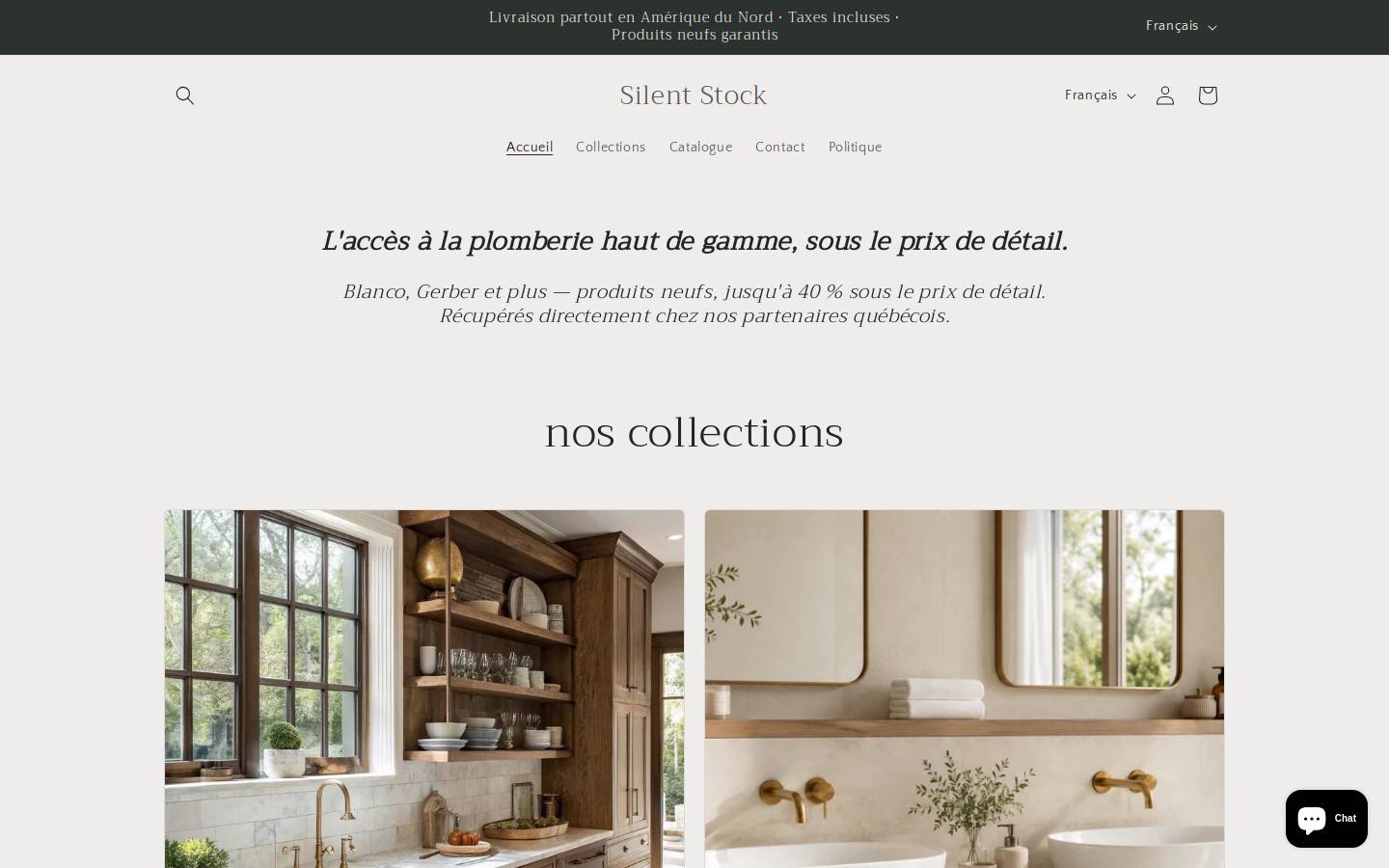 silentstocks.com homepage screenshot