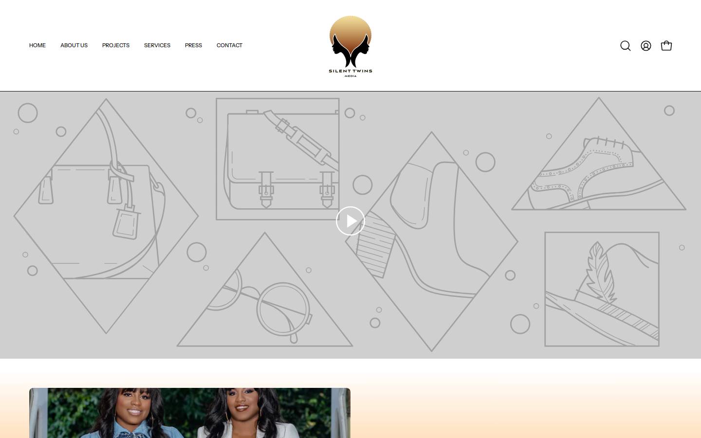 silenttwinsmedia.com homepage screenshot